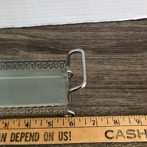 Intricate Silver Vanity Tray - Picture 10 of 13